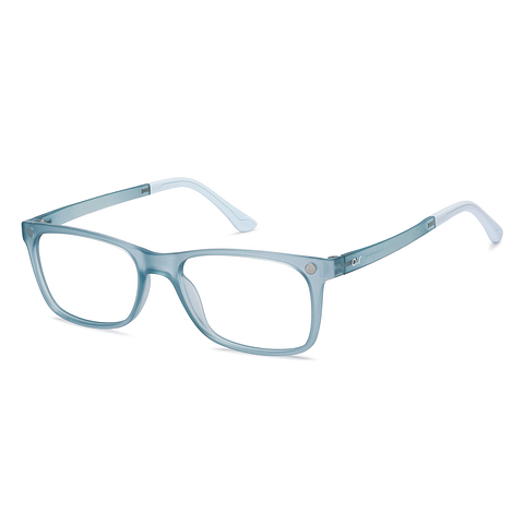 Lenskart Air Online Sky Blue Full Rim Rectangle left side Lenskart Air Online Sky Blue Full Rim Rectangle left side