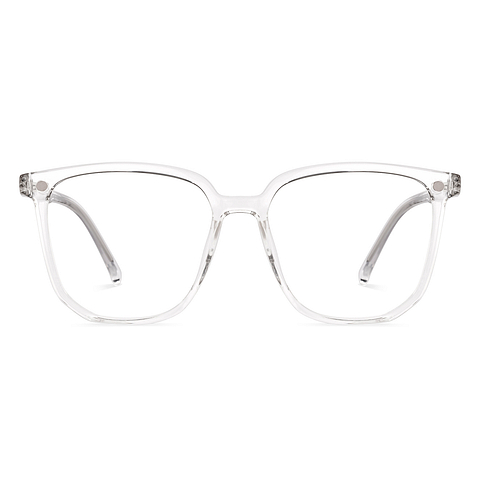Lenskart Air Crystal Transparent Full Rim Square right side