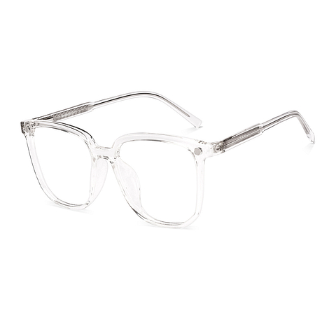 Lenskart Air Crystal Transparent Full Rim Square right side