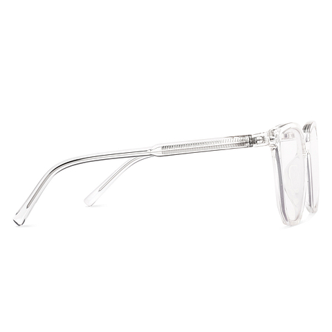 Lenskart Air Crystal Transparent Full Rim Square right side