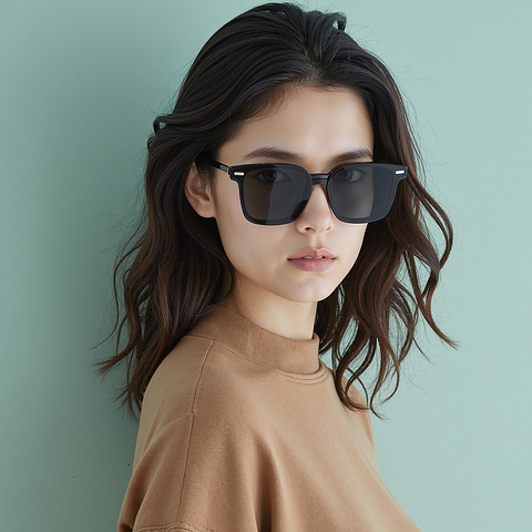 Lenskart STUDIO Dark Brown Full Rim Rectangle right side