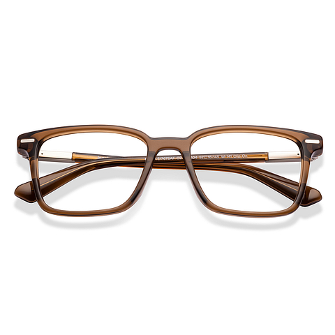 Lenskart STUDIO Dark Brown Full Rim Rectangle right side
