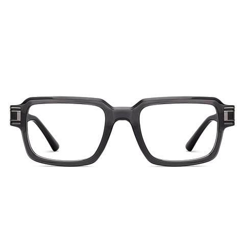 Lenskart Studio Online Light Gray Full Rim Square right side