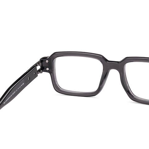 Lenskart Studio Online Light Gray Full Rim Square left side