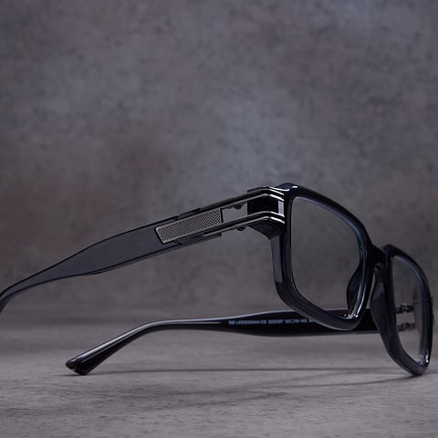 Lenskart Studio Online Light Gray Full Rim Square left side