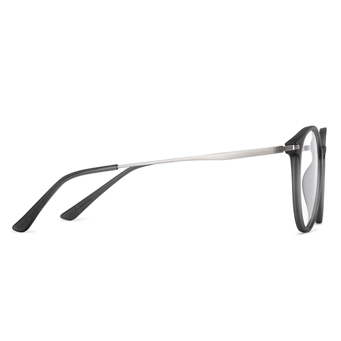 Lenskart Air Online Light Gray Full Rim Round left side