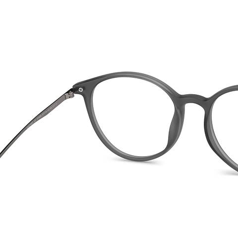 Lenskart Air Online Light Gray Full Rim Round right side