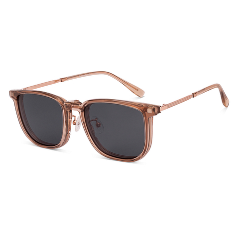 Lenskart Air Rose Gold Full Rim Square right side