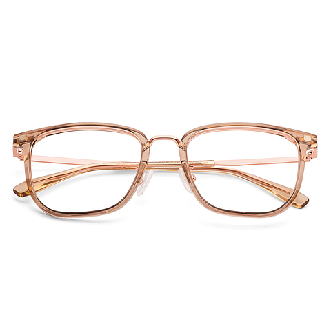 Lenskart Air Rose Gold Full Rim Square right side