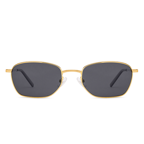 Lenskart Shiny Gold Full Rim Square right side