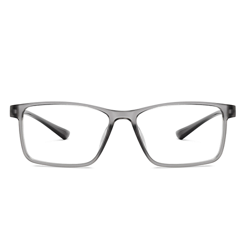 Lenskart Air Online Gray Transparent Full Rim Rectangle left side