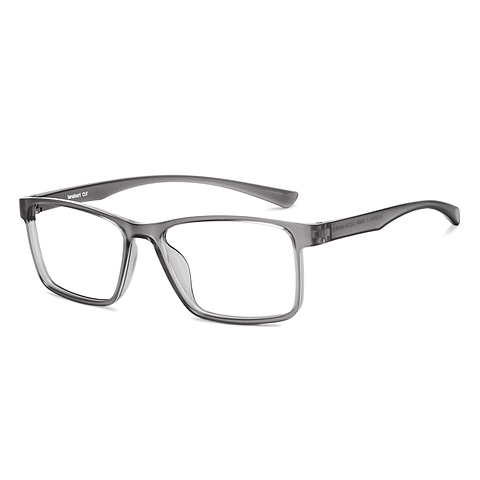 Lenskart Air Online Gray Transparent Full Rim Rectangle right side