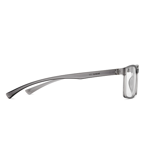 Lenskart Air Online Gray Transparent Full Rim Rectangle left side