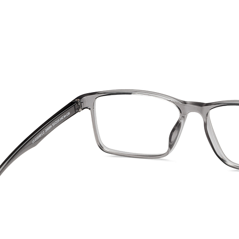 Lenskart Air Online Gray Transparent Full Rim Rectangle right side