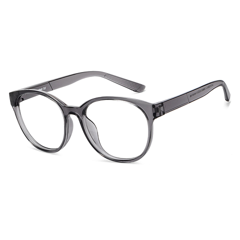 Lenskart Air Online Gray Transparent Full Rim Square right side
