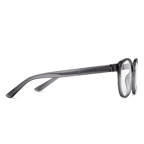 Lenskart Air Online Gray Transparent Full Rim Square left side
