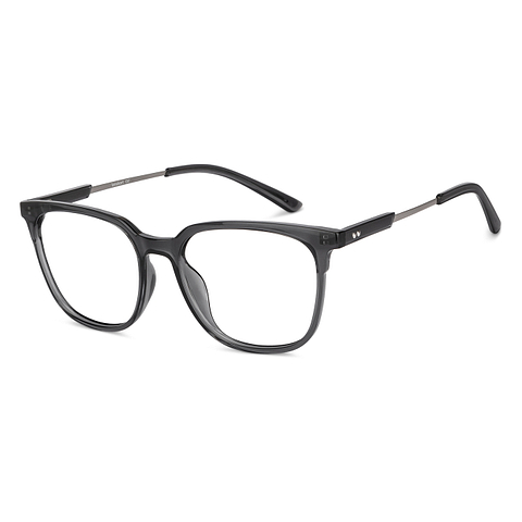 Lenskart Air Online Gray Transparent Full Rim Square right side