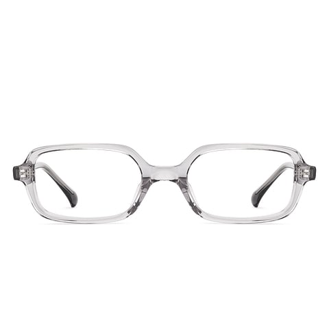Lenskart Gray Transparent Full Rim Rectangle right side