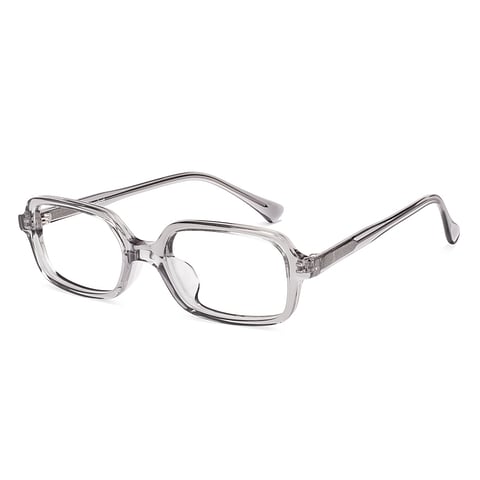 Lenskart Gray Transparent Full Rim Rectangle right side