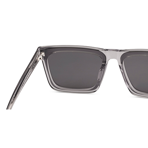 Lenskart Gray Transparent Full Rim Square right side