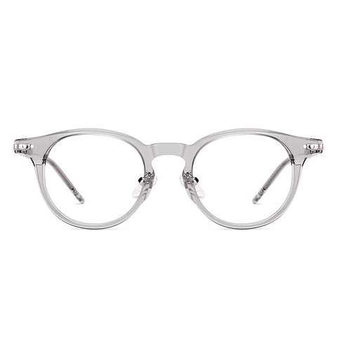 Lenskart Gray Transparent Full Rim Round right side