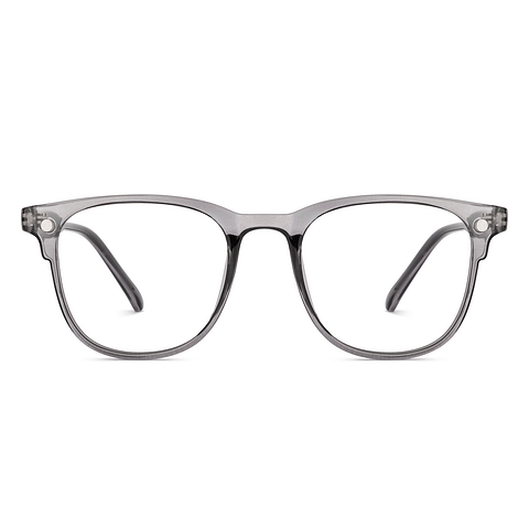 Lenskart Air Gray Transparent Full Rim Square right side