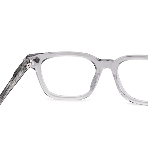 Lenskart STUDIO Gray Transparent Full Rim Square right side