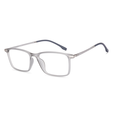 Lenskart Air Online Gray Transparent Full Rim Rectangle right side