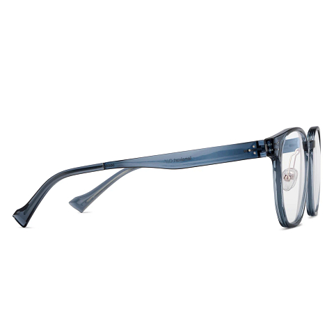 Lenskart Air Gray Transparent Full Rim Square left side