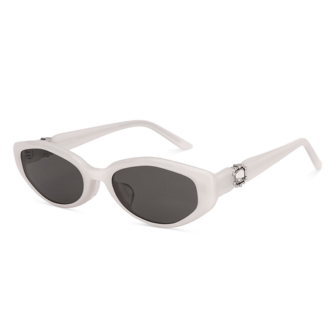 Lenskart STUDIO White Full Rim Cat Eye right side