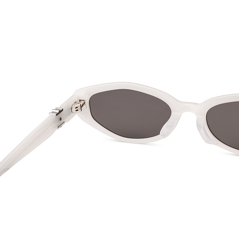 Lenskart STUDIO White Full Rim Cat Eye right side