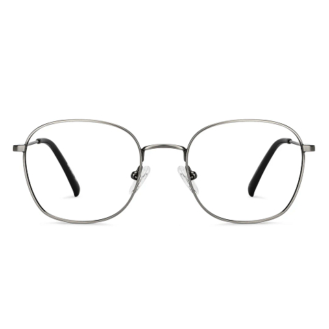 Lenskart Air Mid Gunmetal Full Rim Round right side
