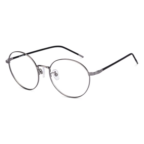 Lenskart Mid Gunmetal Full Rim Round right side
