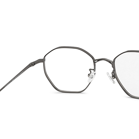 Lenskart Mid Gunmetal Full Rim Round right side