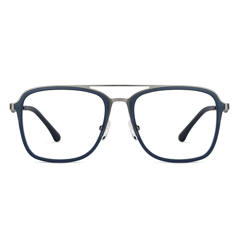 Lenskart Air Online Navy Blue Full Rim Square left side