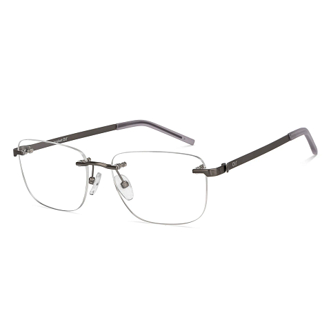 เลนสการ์ตแอร์ออนไลน์ มิด กันเมทัล ไร้ขอบ สี่เหลี่ยม left side