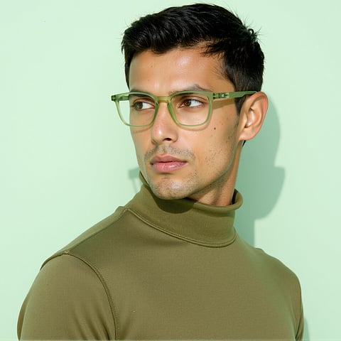 Lenskart Hustlr Screen Glasses Blue Block Zero Power Phone Screen Glasses : Jade Green Green Full Rim Square Lenskart HUSTLR LB E14058-N C3 right side Lenskart Hustlr Screen Glasses Blue Block Zero Power Phone Screen Glasses : Jade Green Green Full Rim Square Lenskart HUSTLR LB E14058-N C3 right side