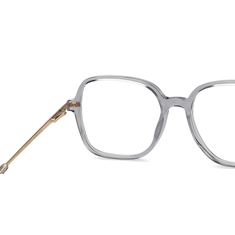 Le Petit Lunetier Crystal Transparent Full Rim Square left side