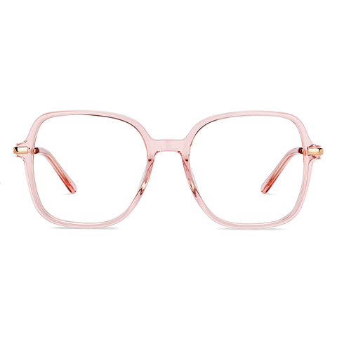 Le Petit Lunetier Pink Full Rim Square right side