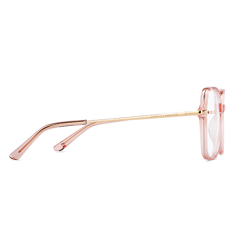 Le Petit Lunetier Pink Full Rim Square right side