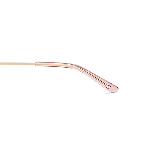 Le Petit Lunetier Pink Full Rim Square left side