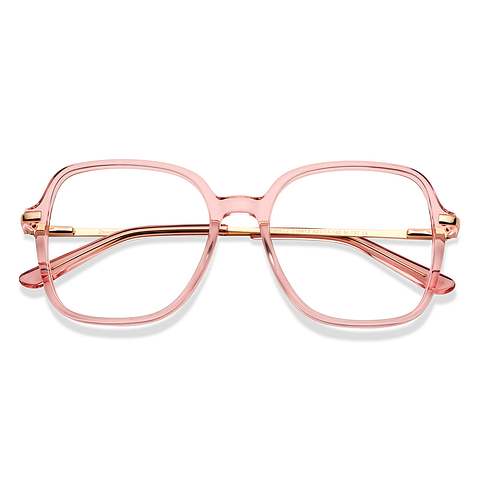 Le Petit Lunetier Pink Full Rim Square right side