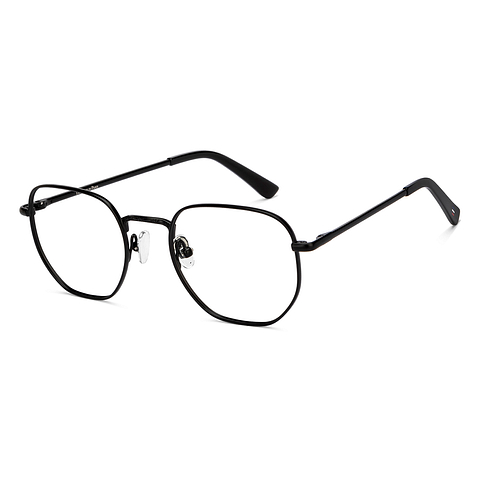 Le Petit Lunetier Black Full Rim Geometric left side Le Petit Lunetier Black Full Rim Geometric left side