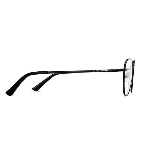 Le Petit Lunetier Black Full Rim Geometric left side Le Petit Lunetier Black Full Rim Geometric left side
