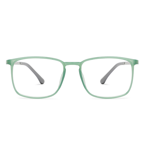 Lenskart Air Online Green Transparent Full Rim Rectangle right side Lenskart Air Online Green Transparent Full Rim Rectangle right side