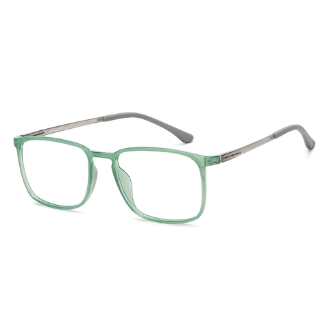 Lenskart Air Online Green Transparent Full Rim Rectangle right side Lenskart Air Online Green Transparent Full Rim Rectangle right side