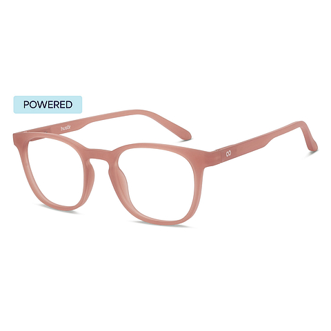 Lenskart Hustlr Dusky Mauve Full Rim Square left side