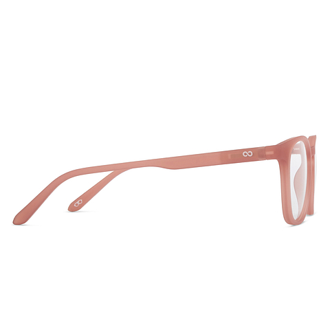 Lenskart Hustlr Dusky Mauve Full Rim Square left side