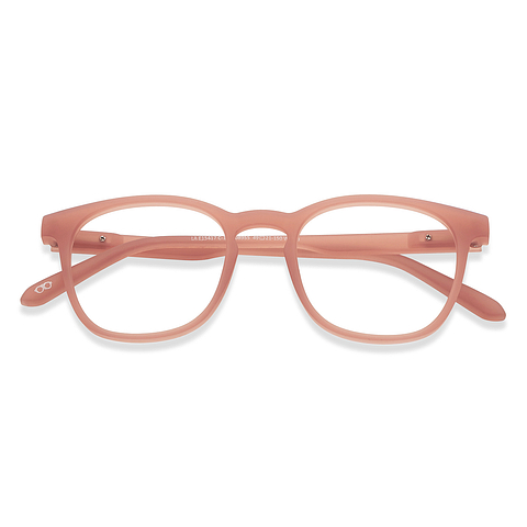 Lenskart Hustlr Dusky Mauve Full Rim Square left side