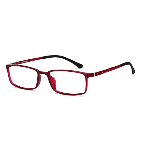 Lenskart Air Online Red Full Rim Rectangle right side